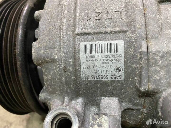 Компрессор кондиционера Bmw E90 E90 N52B25A 2.5