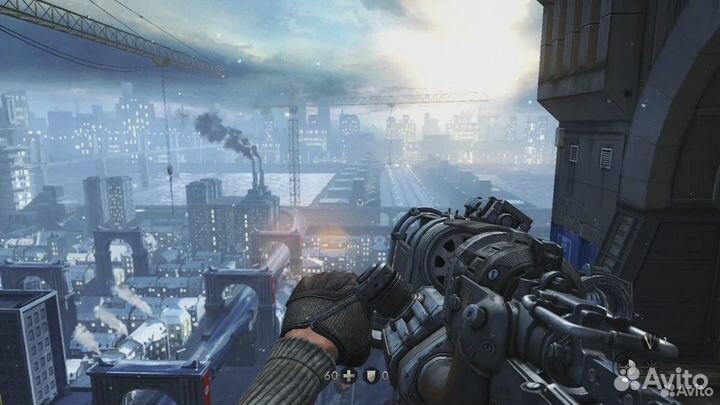 Wolfenstein the New Order xbox360 Диск