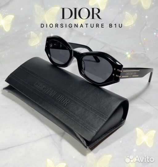 Очки Dior B1U оригинал черн