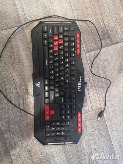 Игровая клавиатура Ares E1 Kombo 2 в 1