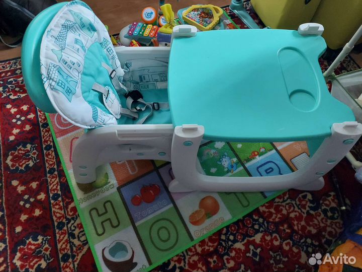 Стул для кормления 2в1 Babyton City Green