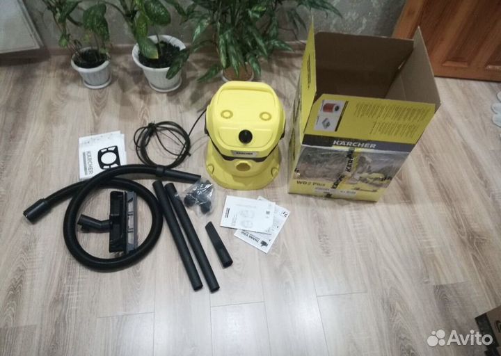 Пылесос Karcher WD 2 plus новый оригинальный