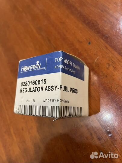 Регулятор давления топлива 0280160615
