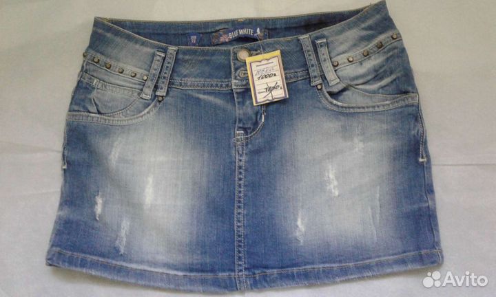 Юбка джинсовая