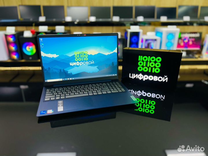 Мощный ноутбук Lenovo Core I5-1235U/DDR4-16/SSD