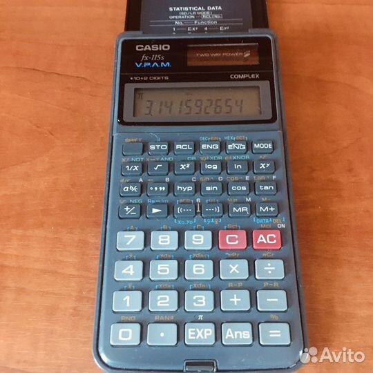 Калькулятор casio fx-115s