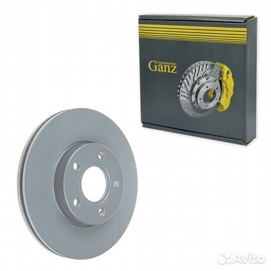 Диск тормозной передний с покрытием ford Focus