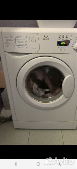 Стиральная машина indesit узкая