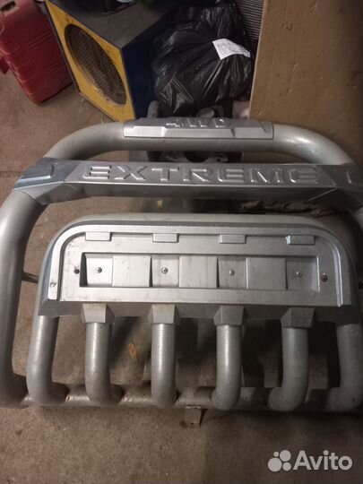 Кенгурятник на chevrolet ниву