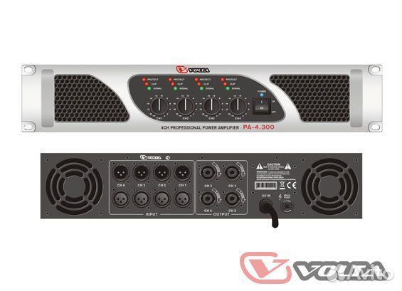 Усилитель мощности Volta PA-4. 300