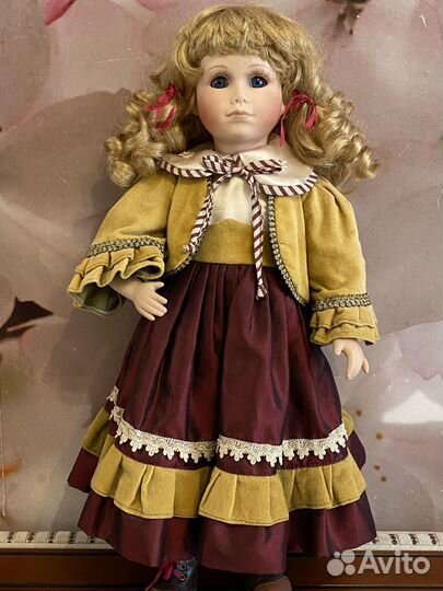 Коллекционная кукла. Винтаж. Финляндия. 47 см