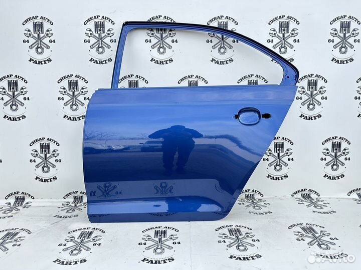 Дверь задняя левая Skoda Rapid 2/Polo 6 Оригинал