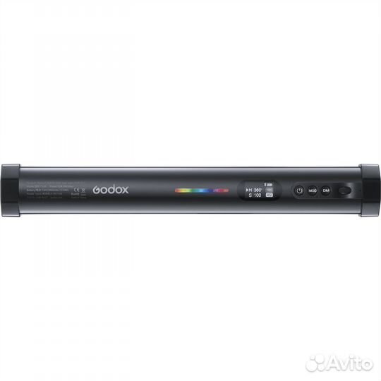 Светодиодная трубка Godox TL30 RGB, 30см