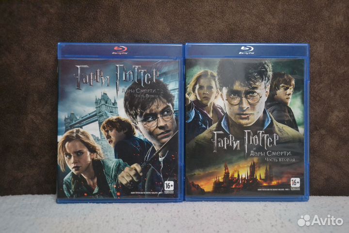 Гарри Поттер полная коллекция фильмов Blu-Ray
