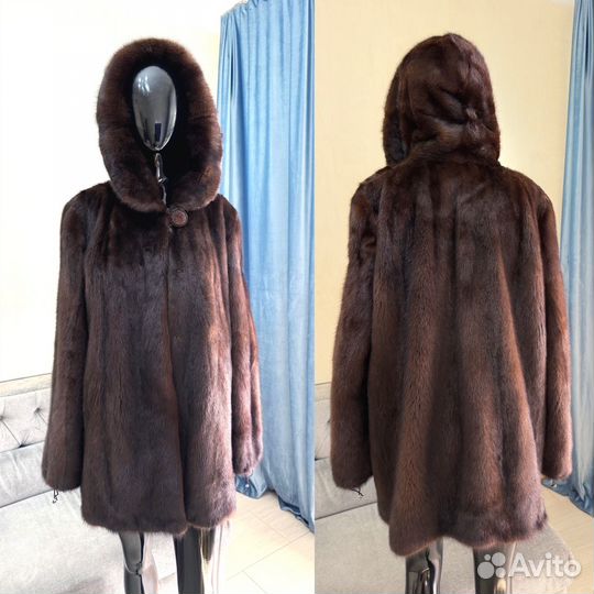 50+ Норковая шуба