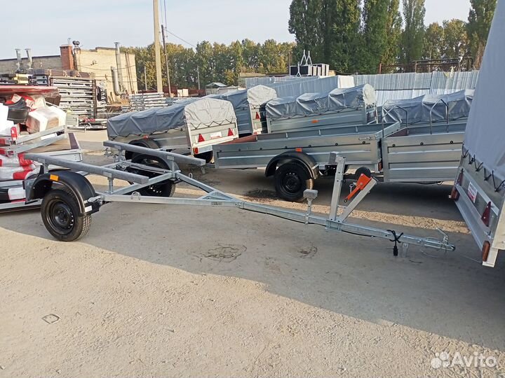 Прицеп для лодок Титан оцинкованный