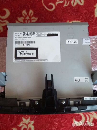 Магнитола Мазда 6 GH (оригинал)