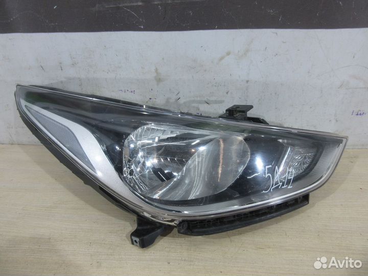 Фара правая Hyundai Solaris после 2017