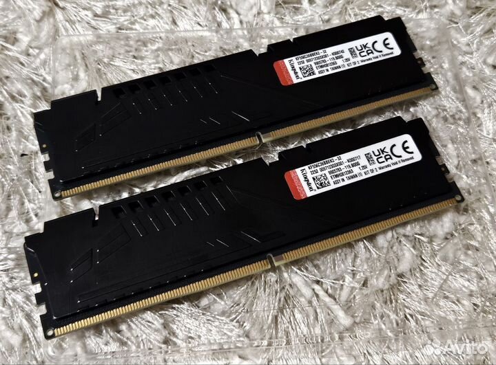 Kingston Fury Beast 32Gb (2x16GB) 5600мгц DDR5