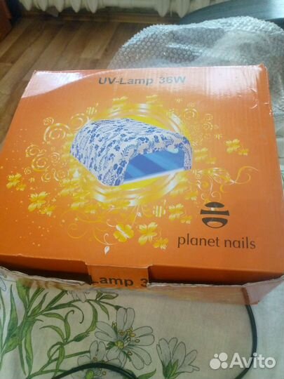 Лампа для ногтей uv lamp 36 w