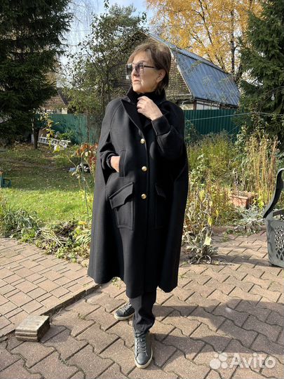 Кейп пончо пальто