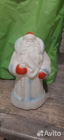 Ватный дед мороз СССР. Дед мороз и снегурочка