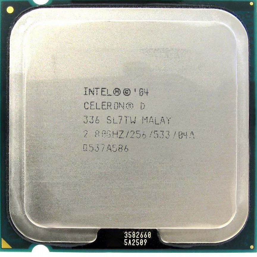 [SL7TW] Процессор Celeron D 336 Intel 2800mhz Sl7tw