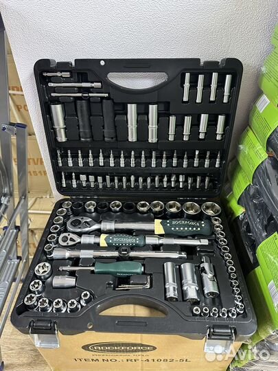 Набор инструментов Rock Force 108 с трещотками