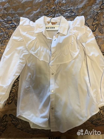 Школьная блузка 128