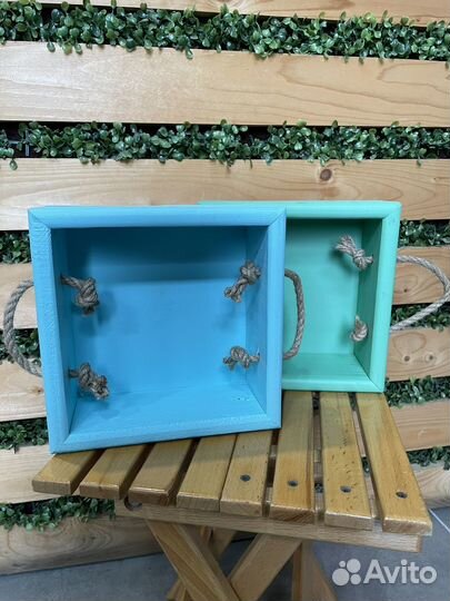 Ящик деревянный для хранения для цветов