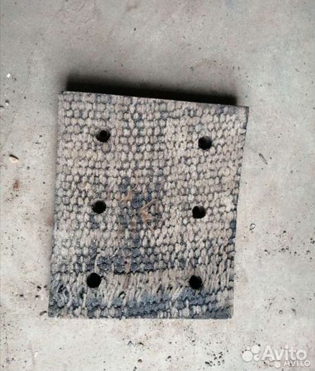 Тормозные колодки f 350 буровой станок