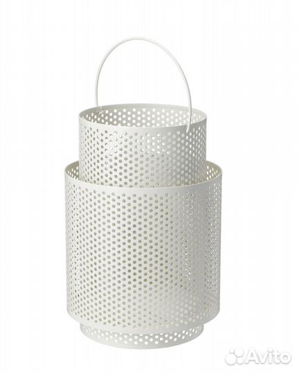 Бегерска Фонарь для формовой свечи, белый IKEA