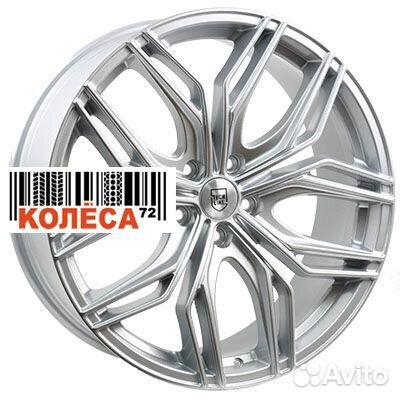 Tech Line 205 8.5x20 5x114,3 ET42 Dia67.1 Silver