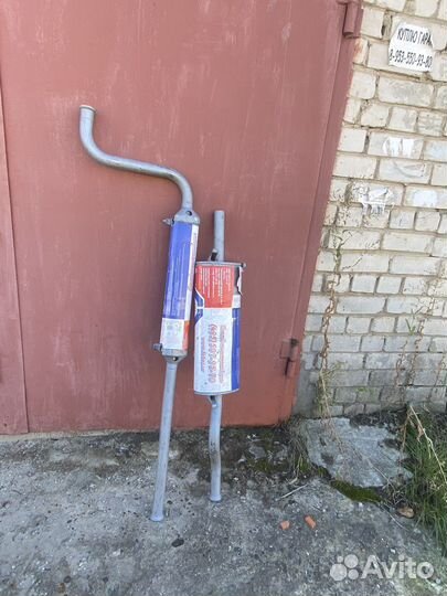 Набор. Выхлопная труба + Резонатор