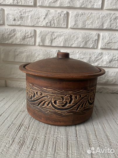 Горшок керамический для запекания