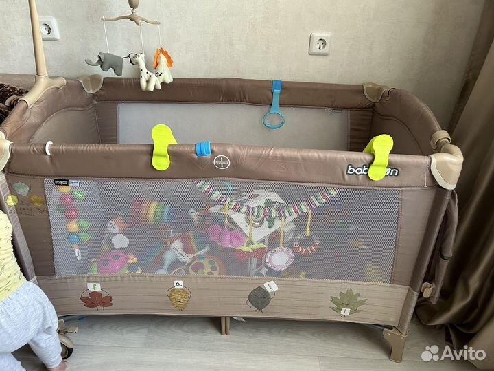 Манеж кровать