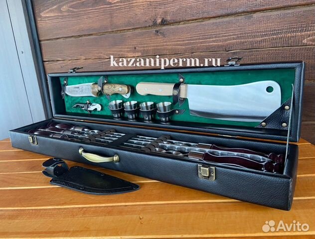 Шампура / Подарочный шашлычный набор