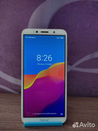 Телефон honor 7а