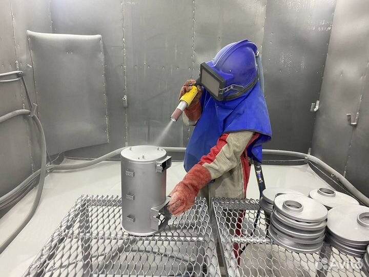 Пескоструйная обработка, порошковая покраска