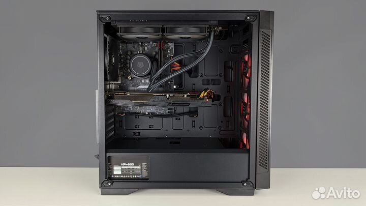 Игровой пк I5 10400 + GTX 1070 8 гб с водянкой