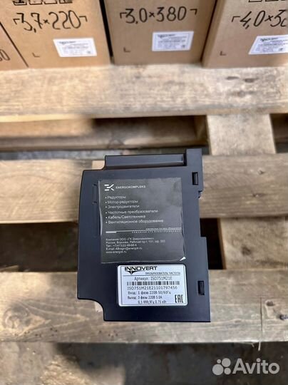 Частотный преобразователь инноверт 220, 380 В