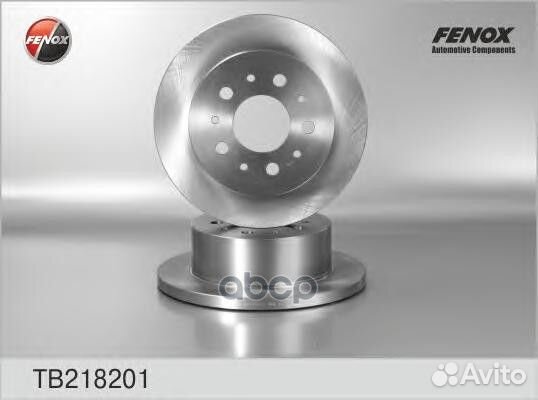 Диск тормозной зад прав/лев TB218201 fenox