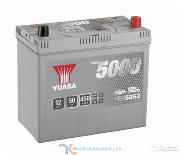 Аккумулятор yuasa Silver Hight Performance 50A (60