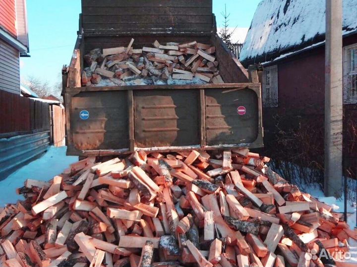 Дрова березовые, дрова ольховые, дрова колотые