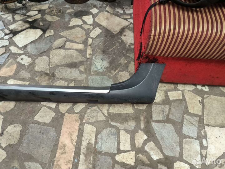 Рено Дастер duster Накладка на порог левый