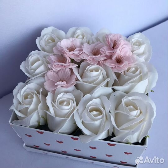 Букет цветов из мыла