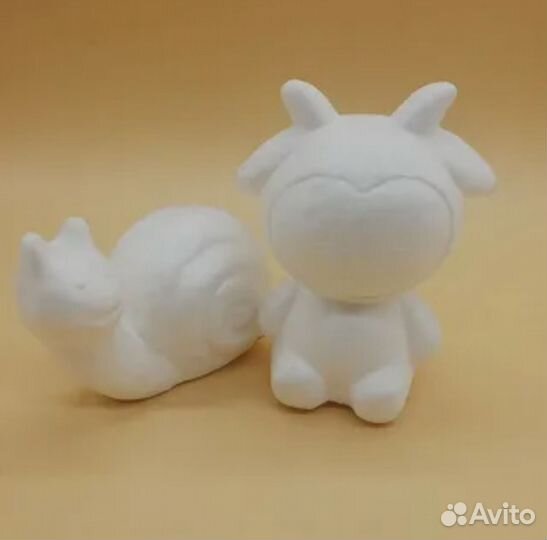 Белый пласти для лепки игрушек