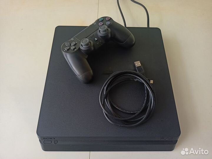 Sony playstation 4 slim 1 tb + игры