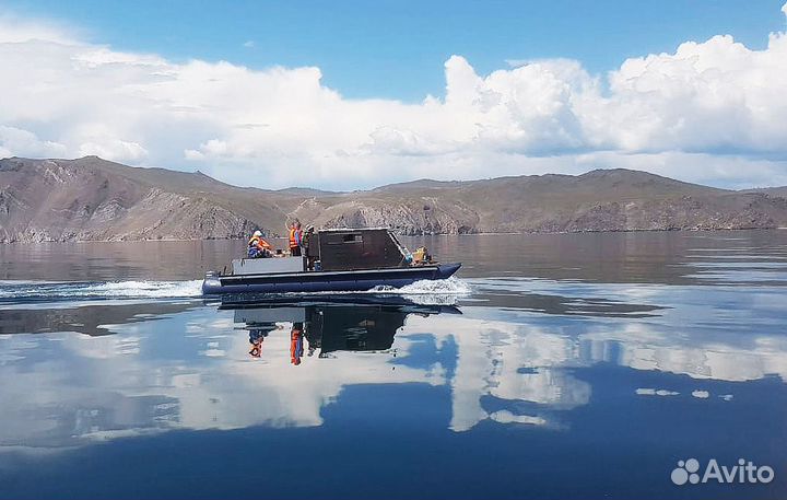 Катамаран пвх надувной, каютный