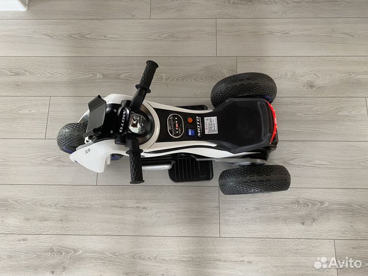 Детский электромобиль мотоцикл бу